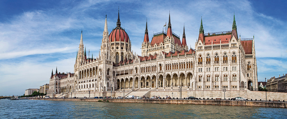 The Hungarian Parliament Building in Budapest
